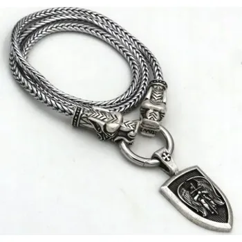 Náhrdelník Pánský přívěsek s řetízkem přívěsek Archanděl Michael 60 cm