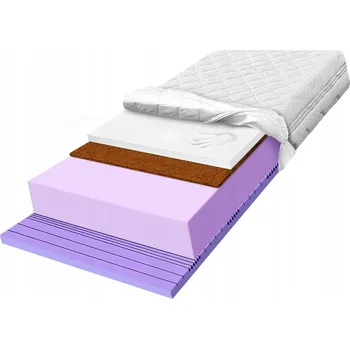 Matrace Matrace 100x190 pěnová H3 H4 kokosová a tvarově odolná 20 cm