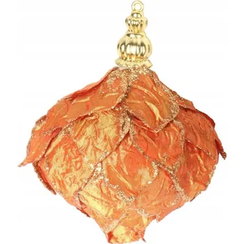 Vánoční dekorace Zdobená Vánoční Koule , tvarované Vánoční Baňky , vánoční koule 12 cm, 1 ks