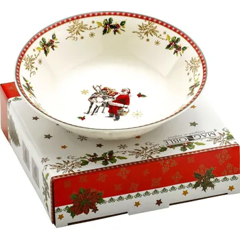 Vánoční porcelánová mísa / salátová mísa MAGNOBLE 18 cm