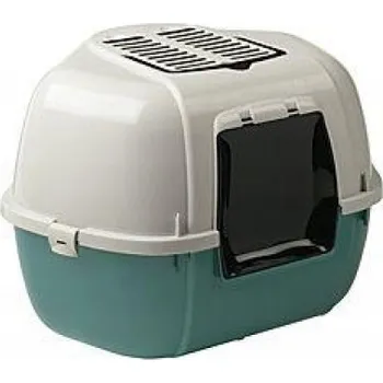 Toaleta pro kočku Krytá kočičí toaleta Ferplast 51,5 cm x 57,5 cm x 42 cm
