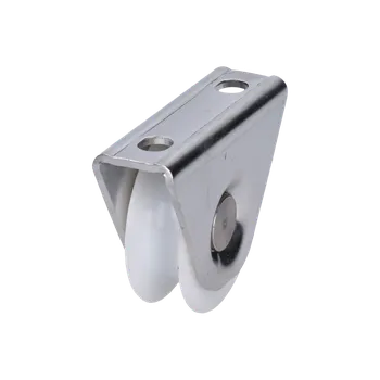 Zábradlí Vodící kladka ø58 mm s nylonovým kolečkem, pro montáž pod rám, pro profil C902IX16, nosnost 150kg, nerez AISI304