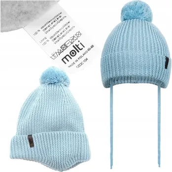Čepice Czapka zimowa dziecięca Molti 46-48 cm