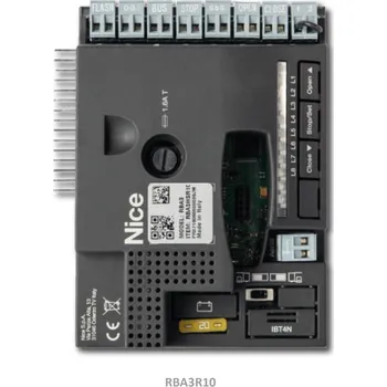 Pohon brány SPRBA3R10 inovativní řídicí jednotka pro motor Robus400/600/1000 a RUN1500 - rozšířené funkce, ZPĚTNĚ KOMPATIBILNÍ s RBA3