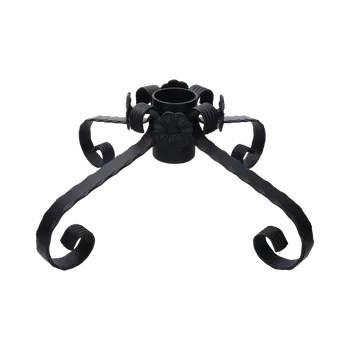 Stojánek na vánoční stromek Stojan na vánoční stromeček, černý, 550x550x190mm