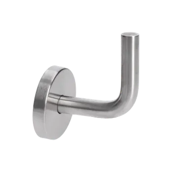 Držiak madla na stenu navárací s krytkou, brúsená nerez K320 /AISI304