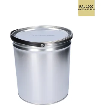 barva a nátěr na dřevo Barva antikorozní polomatná na zinek 5 kg béžová zelená