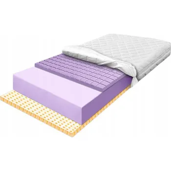 Matrace Matrace 90x200 pěnová latexová antialergická 18cm relaxační elastická H2