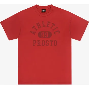 Pánské tričko Pánské červené tričko t-shirt PROSTO Athletic XXL