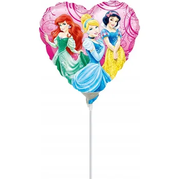 Balónek Balónek Disney princezny růžový 9'' 23cm
