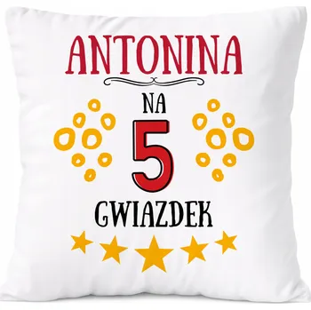 Polštář Dárkový Polštář Dárek notáře s potiskem , bílý PoliDraw