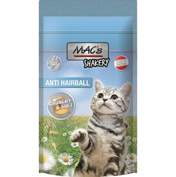 Pamlsek pro psa MAC's Shakery Snacks ANTI HAIRBALL pamlsek proti chlupovým smotkům - polštářky 60g