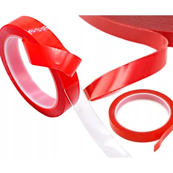 Lepicí páska Akrylová páska Ikonka KX6778_2 transparentní 10 mm x 3 m