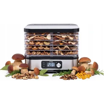 Sušička potravin Sušička potravin ChefOne SG-400LCD na houby, ovoce a zeleniny , časovač, 5 polic