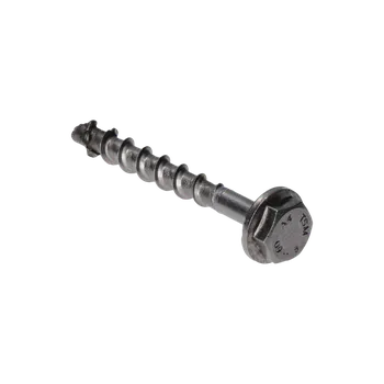 Hmoždinka Kotva 7.5x60 samořezná pro kotvení do betonu se 6hr. hlavou a nákružkem