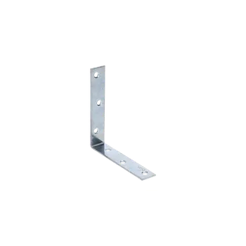 Tesařské kování úhelník 100x100x19mm, 2,0mm, galvanicky pozinkovaný, díry průměr 4,5mm - v počte 6ks