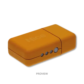 Pohon brány Nové rozhraní PRO-VIEW - prog. jednotka pro zařízení s konektorem BUS T4, instalace přes smartphone díky NICE PRO aplikaci, CZ/SK jazyk, nutný N IBT4N, podporuje Android i iOS