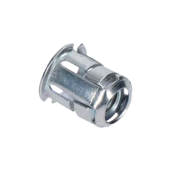 Zábradlí Nástrčná matica M6, hrúbka plechu: 0.7-4mm, pre otvor 10,1mm