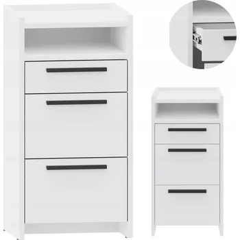 Komoda Komoda Matkam ALTIVO 36 x 35,6 x 70,4 cm bílá matná