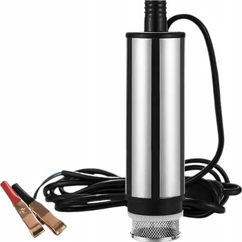 Palivové čerpadlo ČERPADLO NA PŘEČERPÁVÁNÍ PALIVA NAFTY OLEJE KAPALIN VÝKONNÉ 12V 51mm