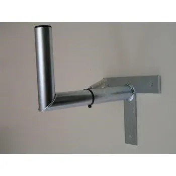 Držák antény na zeď, tvar T, galvanický zinek, délka 35cm