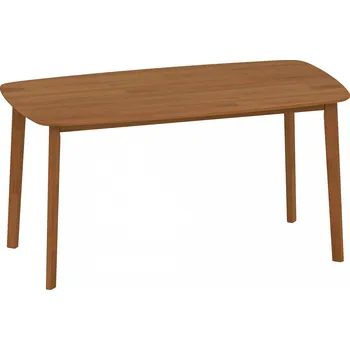 Jídelní stůl Kuchyňský stůl pro 6 osob, 150 x 80 cm | světle hnědý