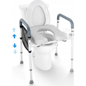 Podlahový držák Vevor z hliníku k WC s nastavitelnou výškou