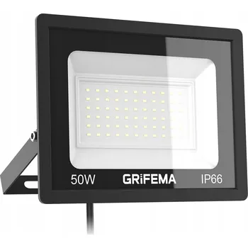 GRIFEMA 50W LED Reflektor, 5500LM, 6500K, IP66