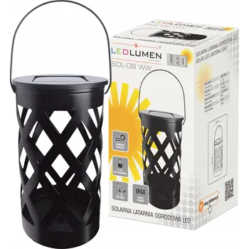 Venkovní osvětlení Solární Zahradní Lampa LED Závěsná Lucerna na Balkon Terasa Zahrada Kovová