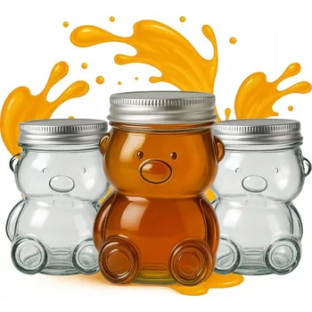 Sklenice Dóza Bimberek s víčkem, průměr 43 mm, 24 ks