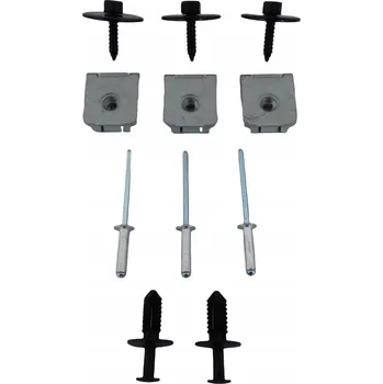 Nárazník Sada spon pro upevnění krytu nárazníku Mercedes W176 W246