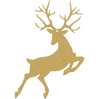 Vánoční dekorace Vánoční Baňky ve tvaru sob 15 cm 10 ks