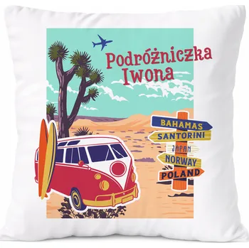 Polštář Dárek Polštář pro Magdu, dceru dítěte, s potiskem