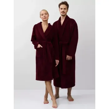 Dámský župan Cadance/37 - dámský župan Aruelle, S, vínová