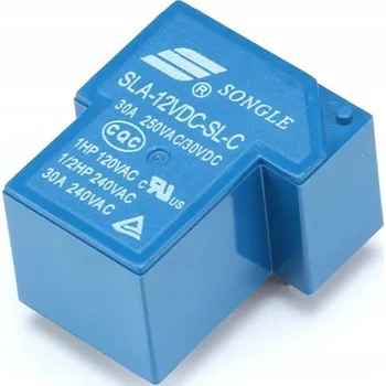 Relé Relé SLA-12VDC-SL-C Cívka 12V přepínací kontakt 30A