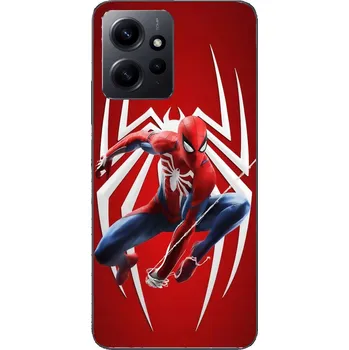 Pouzdro na mobilní telefon POUZDRO PRO XIAOMI REDMI NOTE 12 4G - Spiderman MARVEL AVENGERS SPIDER