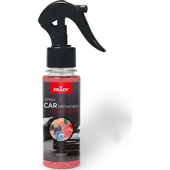 Vůně do auta OSVĚŽOVAČ VZDUCHU DO AUTA VE SPREJI ČERVENÉ OVOCE 100 ML - PRADY
