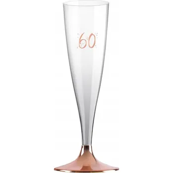 Sklenice Skleničky na šampaňské průhledné 60 ml 6 ks