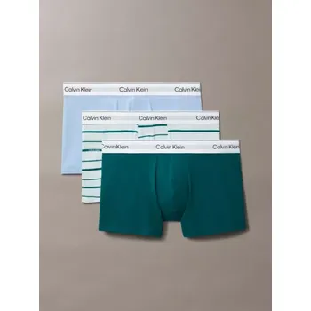 Sada pánského spodního prádla NB4392/0AC - pánské boxerky Calvin Klein 3 pack, M, zelená