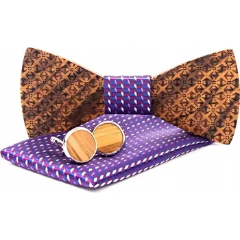 MODERN MAN Motýlek hnědý