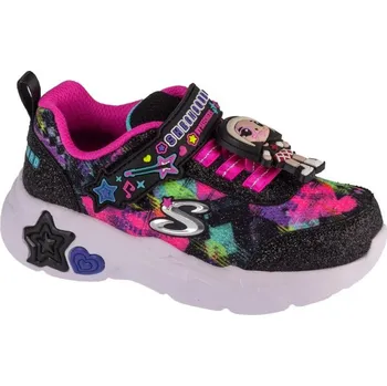 Chlapecké tenisky Skechers Snuggle Sneaks - Skech Squad 302214N-BKMT Black 23 23
