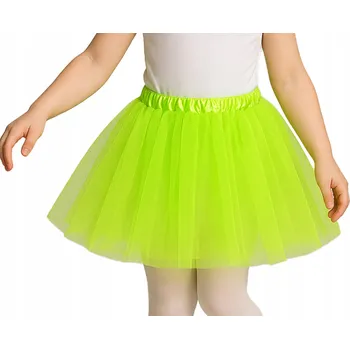 Karnevalový kostým Tylová Tutu sukýnka zelená Kostým