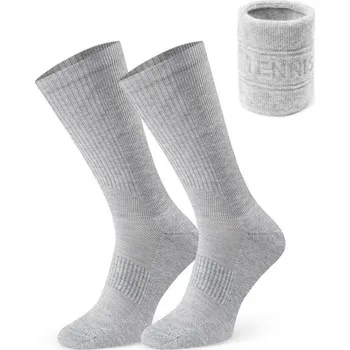 Pánské ponožky Steven sportovní ponožky na tenis, šedá 41-43 i384_81823598