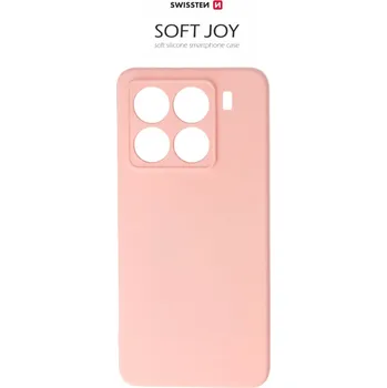 Pouzdro na mobilní telefon POUZDRO SWISSTEN SOFT JOY PRO XIAOMI 15 PRO 5G RŮŽOVÉ