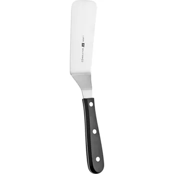 ZWILLING TWIN CHEF 13 cm - zalomená cukrářská špachtle z nerezové oceli, černá