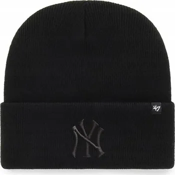 Čepice 47 Brand zimní čepice beanie černá, univerzální velikost