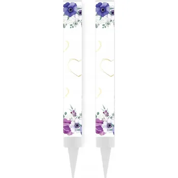 Dortová svíčka Dortová fontána svatba svatební hostina 2 ks