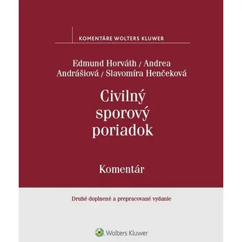 Civilný sporový poriadok Edmund Horváth