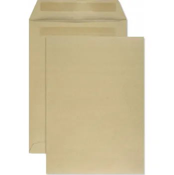 Obálka Obálka B5 bez okénka (176 x 250 mm) hnědá 500 ks