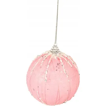 Vánoční dekorace Zdobená Vánoční Koule vánoční koule 8 cm, 1 ks
